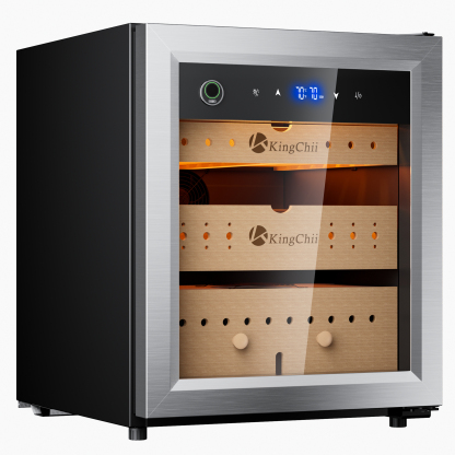 Freestanding Electric Cigar Humidor Cabinet for Home Cigar Storage