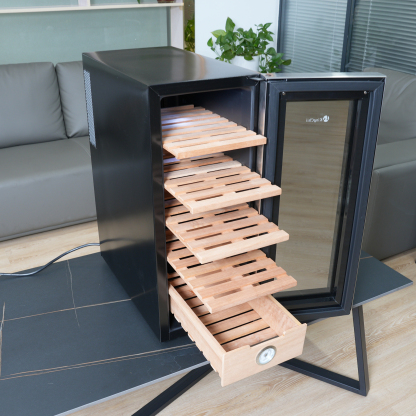 KingChii 33L Electric Cigar Humidor, 250-Cigar Capacity