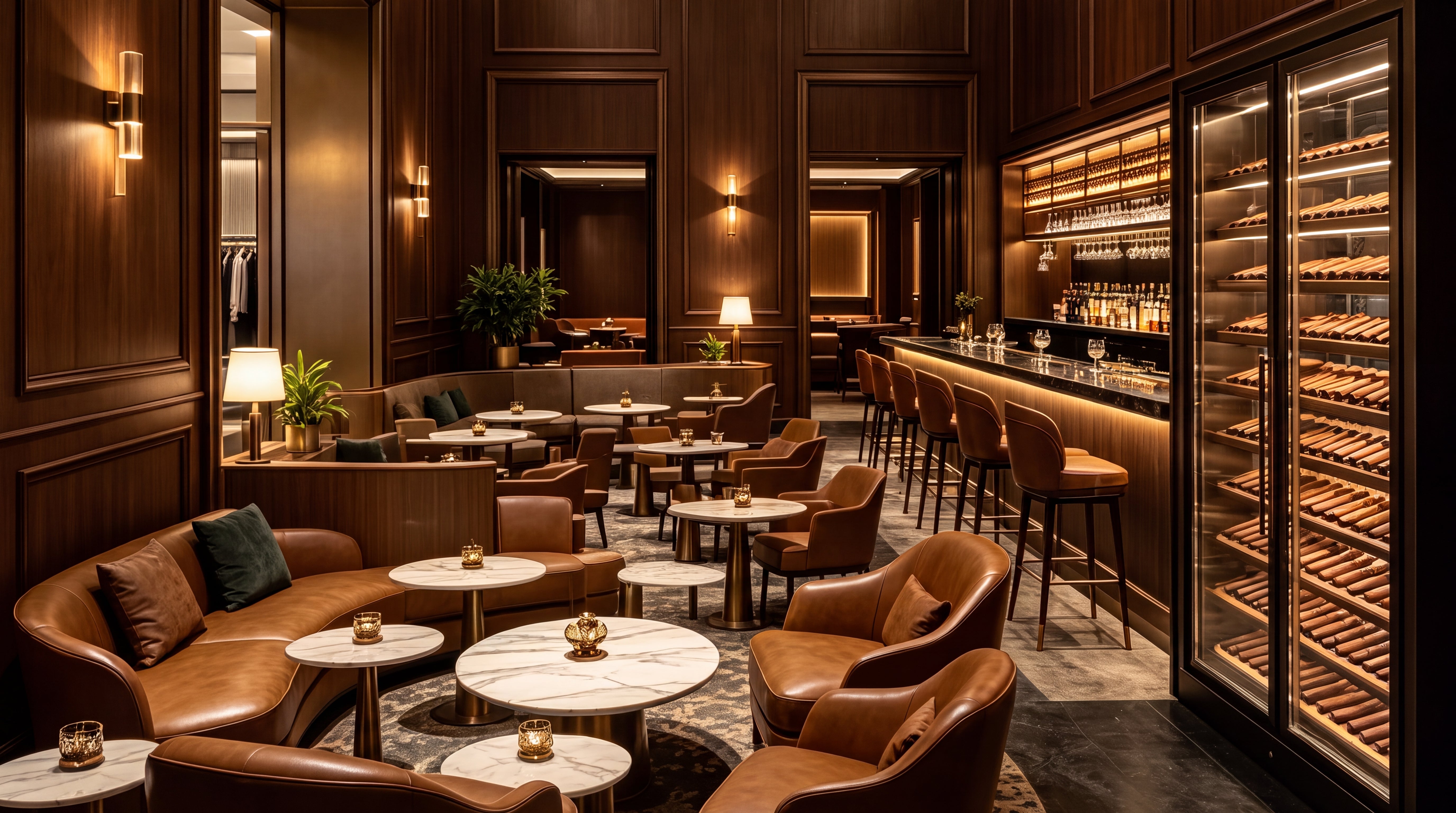 KingChii custom cigar room