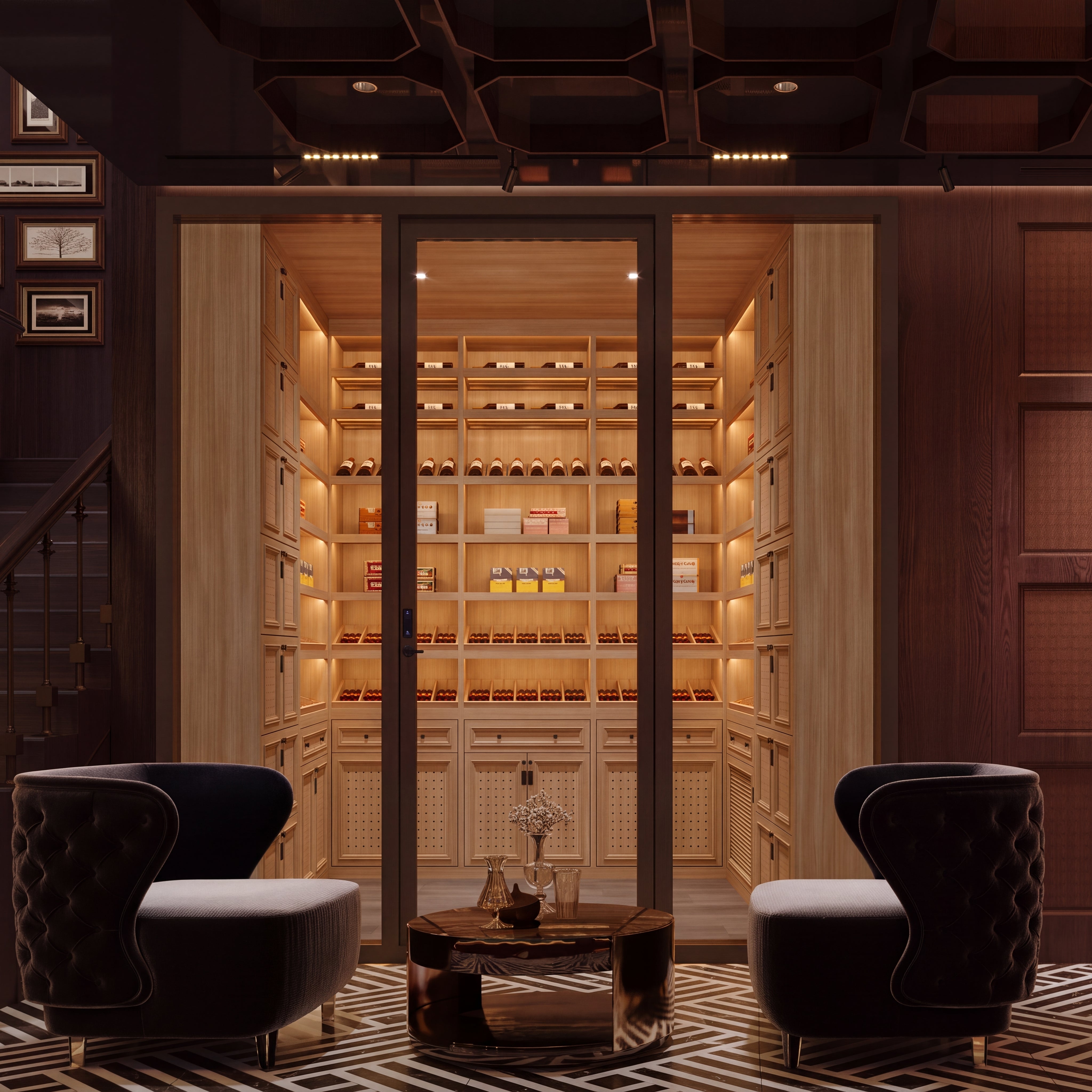 Luxury Private Cigar Lounge