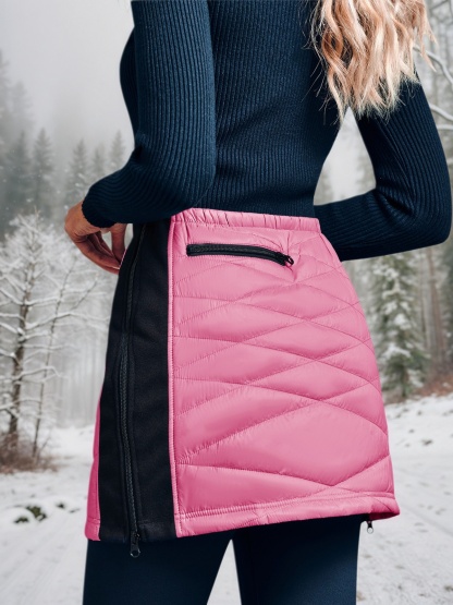 Puffer Quilted Mini Skirts