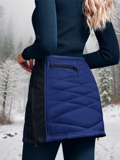 Puffer Quilted Mini Skirts