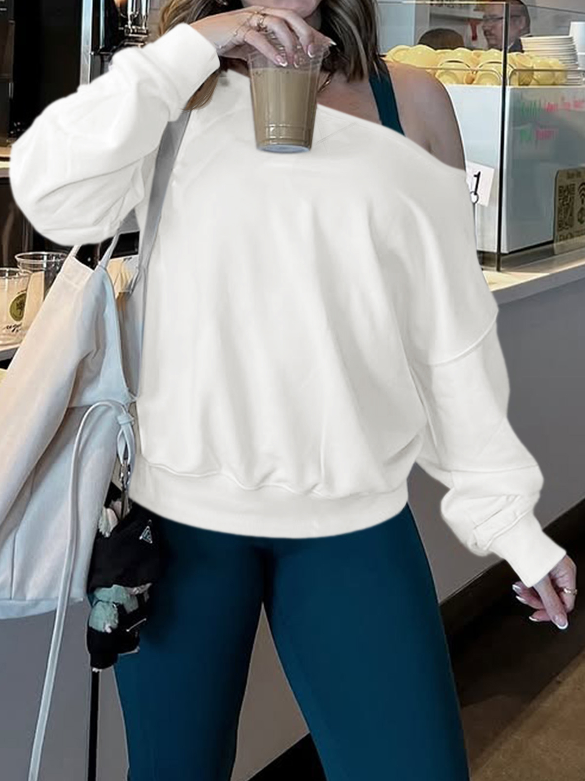 Casual Fall Off The Shoulder Crop Tops