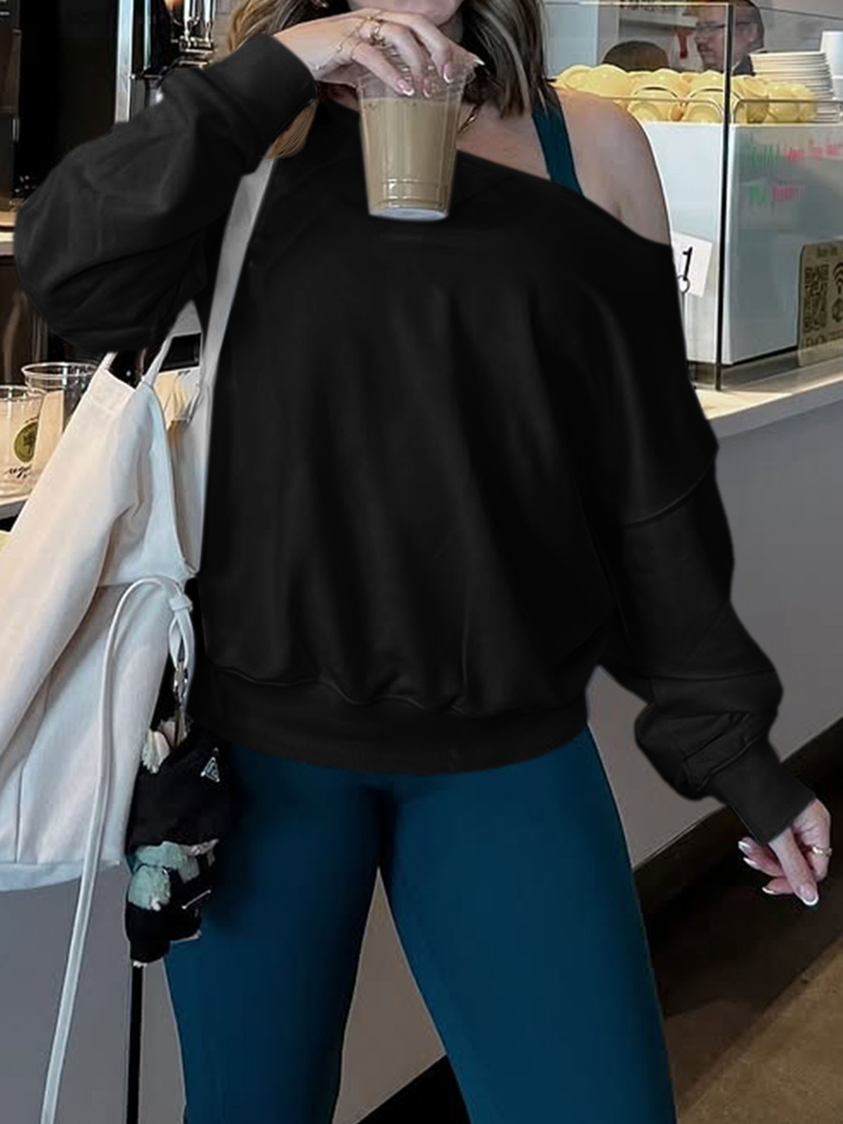 Casual Fall Off The Shoulder Crop Tops