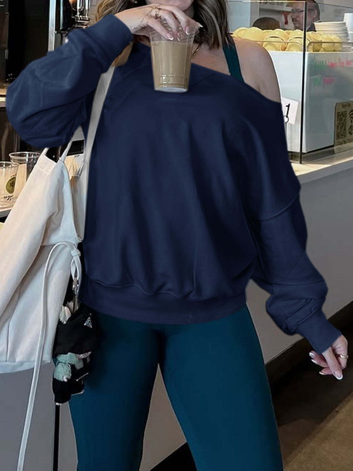 Casual Fall Off The Shoulder Crop Tops