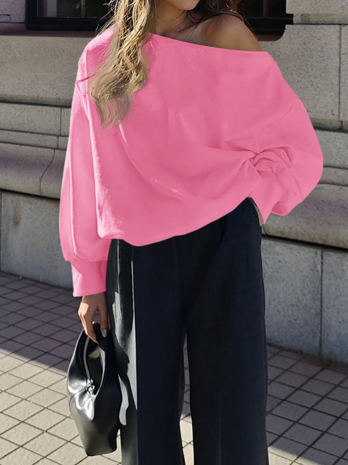 Casual Fall Off The Shoulder Crop Tops