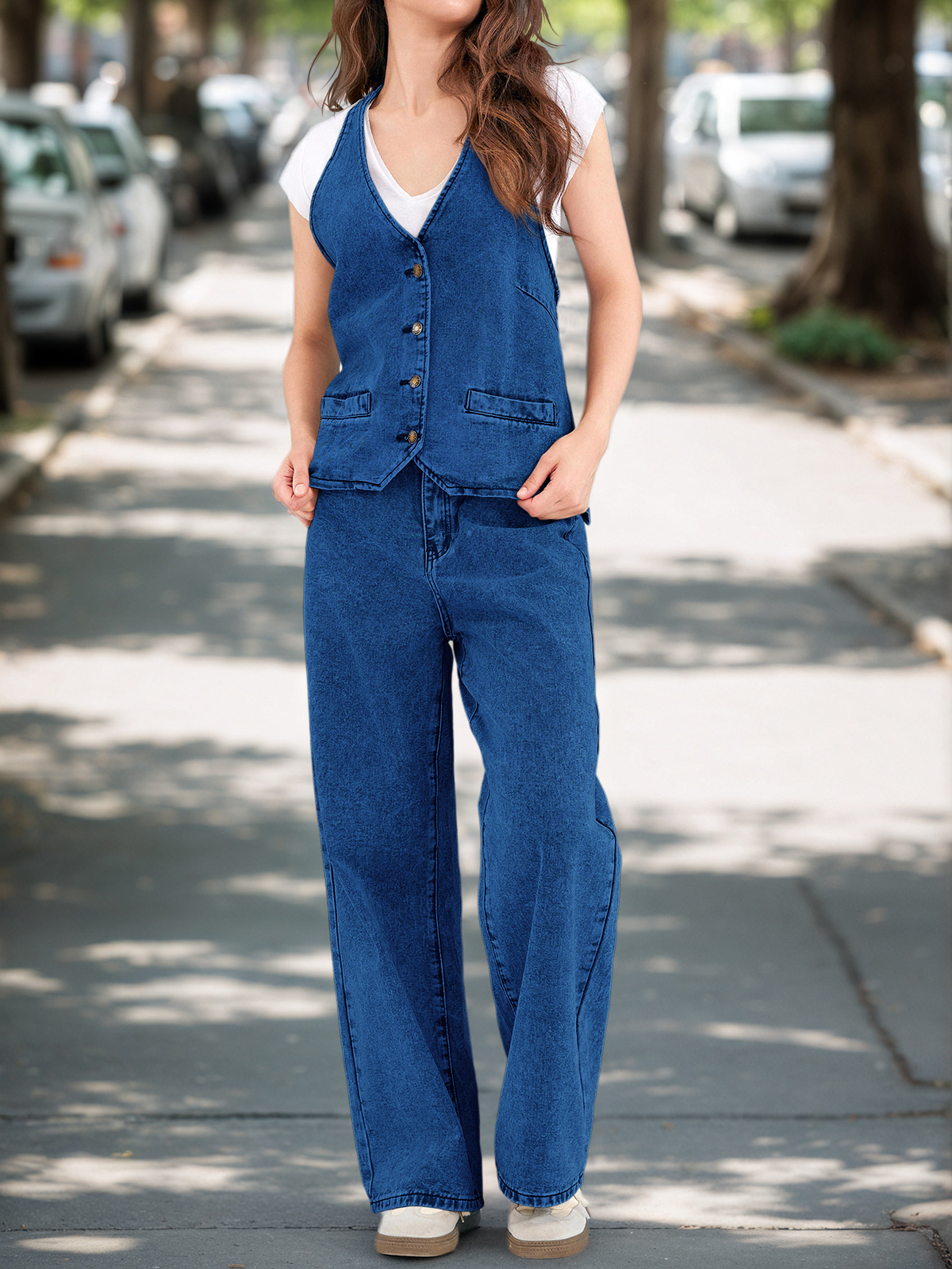 Two Piece Denim Sets