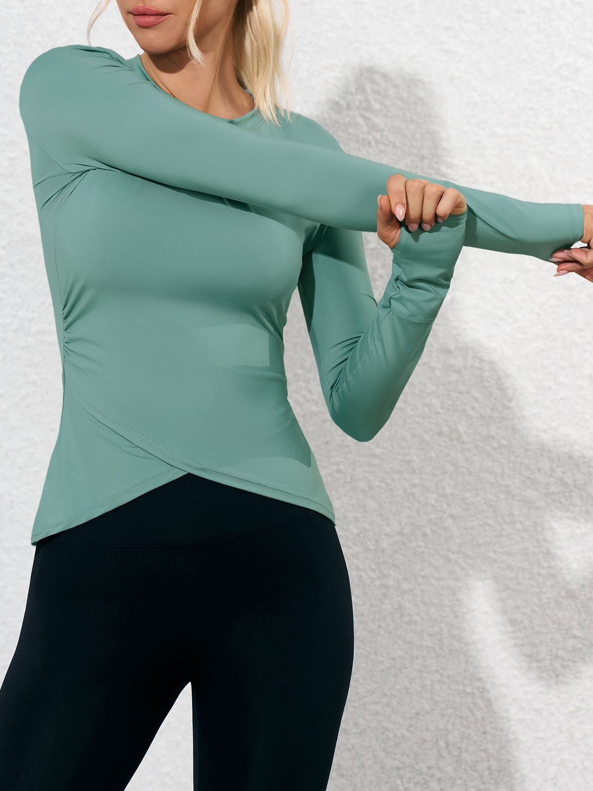 Womens Long Sleeve Workout Tops