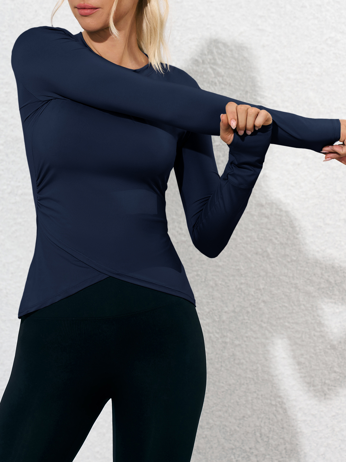 Womens Long Sleeve Workout Tops