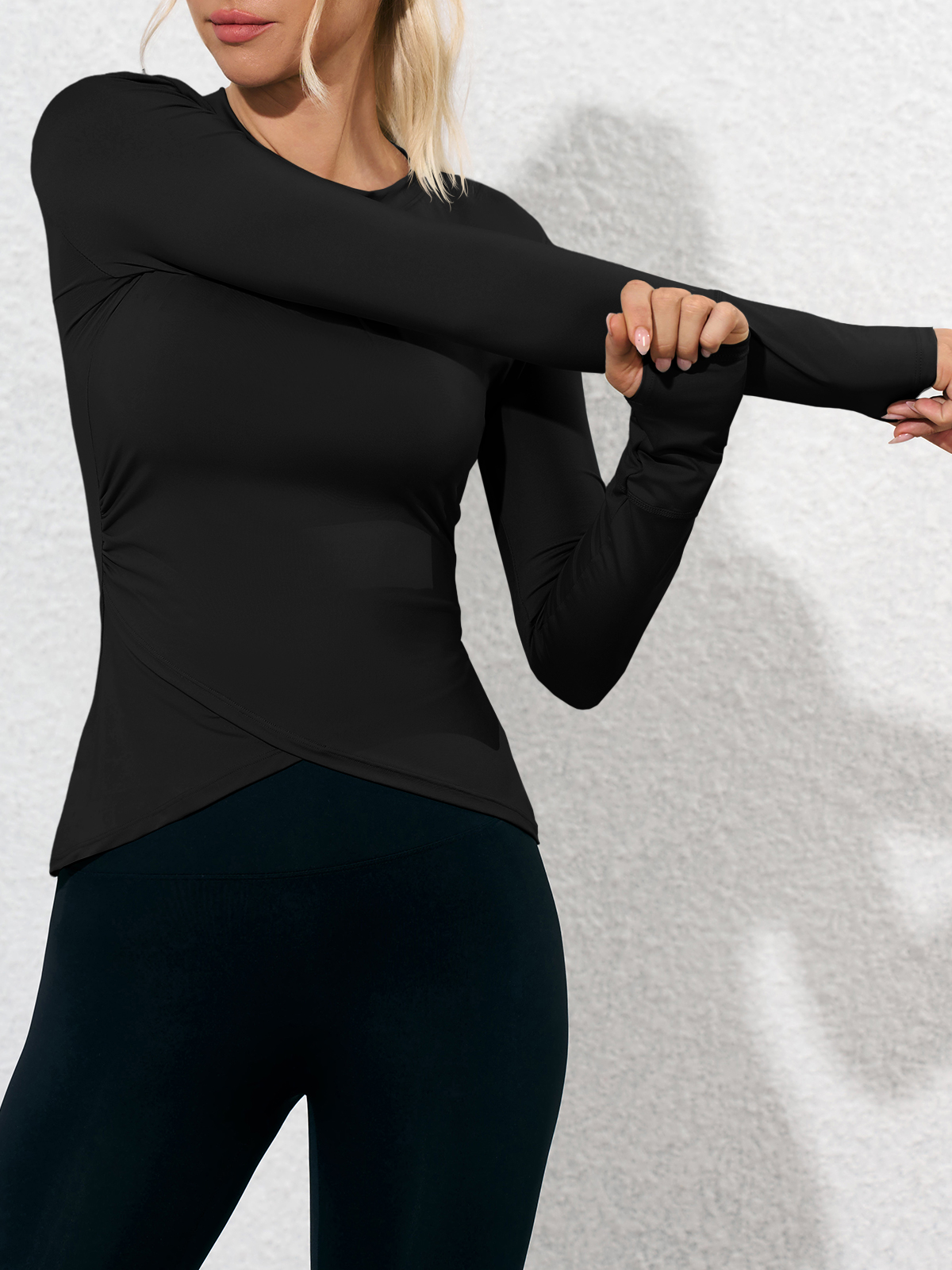 Womens Long Sleeve Workout Tops