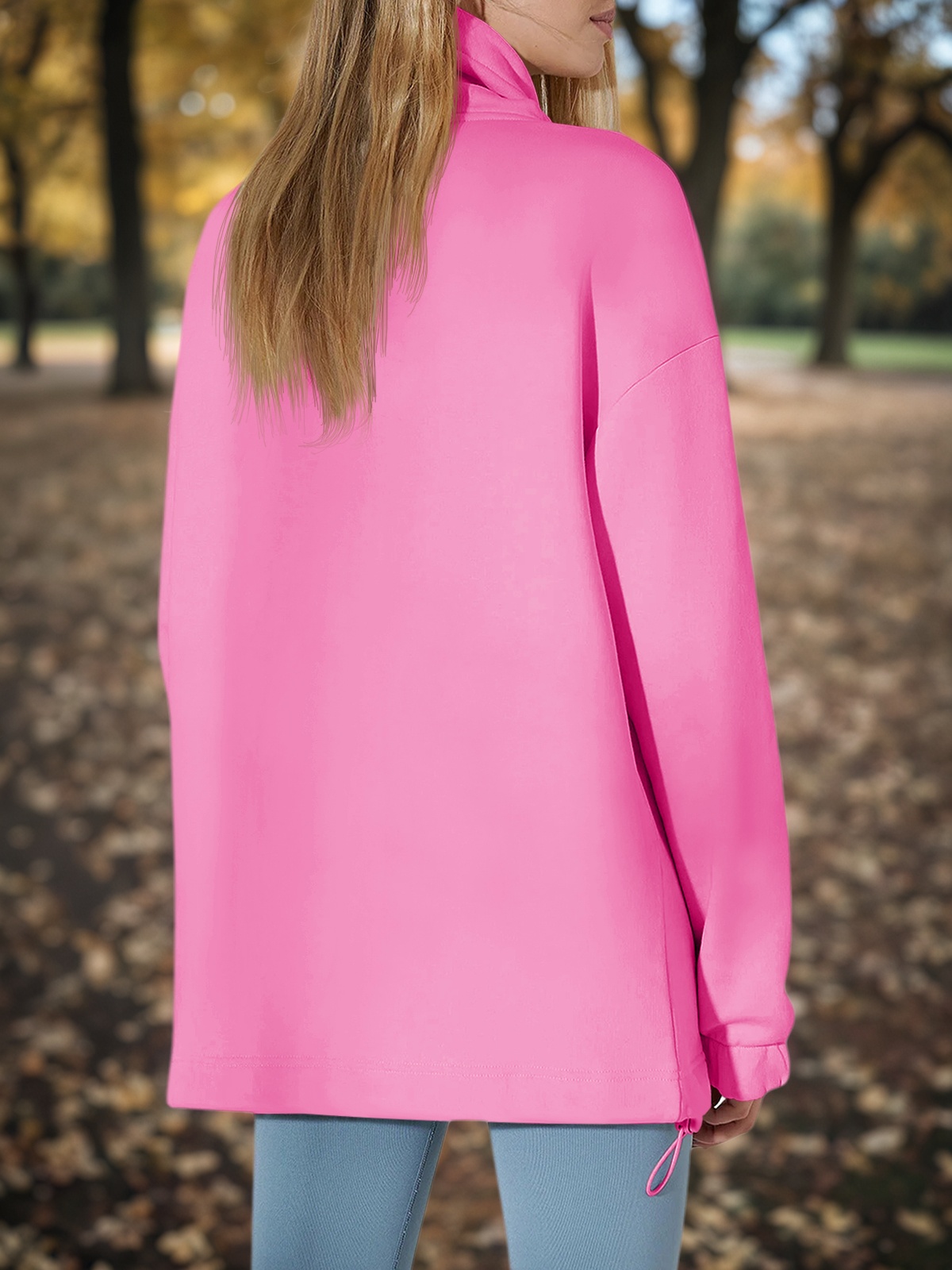 Oversized Turtle Neck Sweatshirts