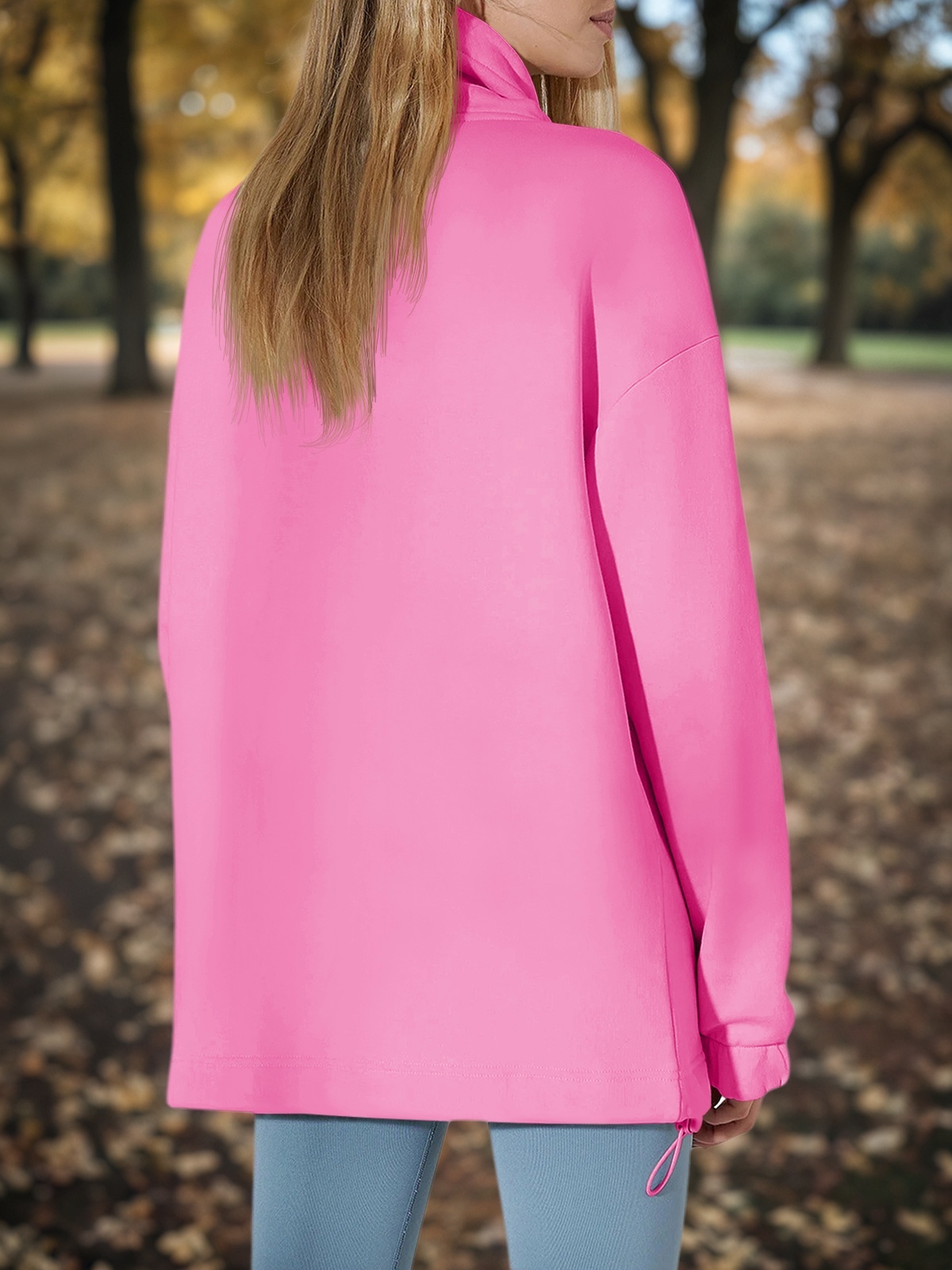 Oversized Turtle Neck Sweatshirts