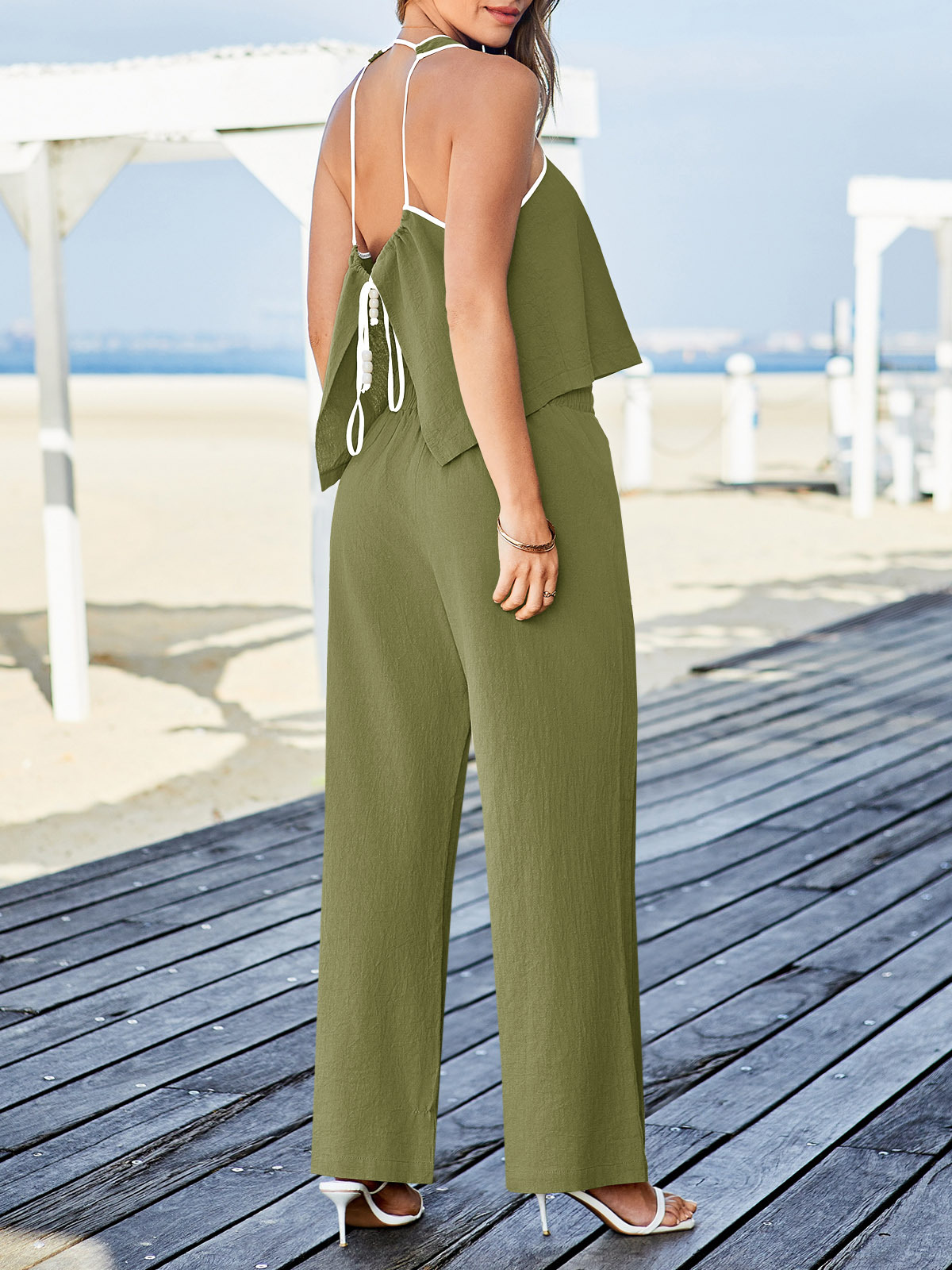 Summer 2 Piece Sets Beach Outfits