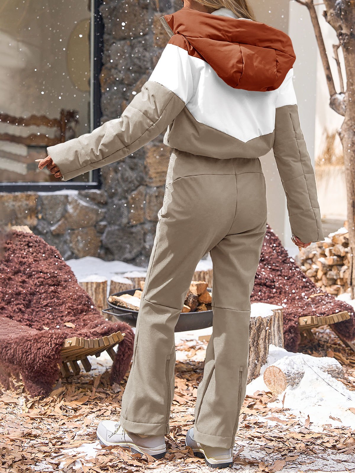 One Piece Ski Suit Coats