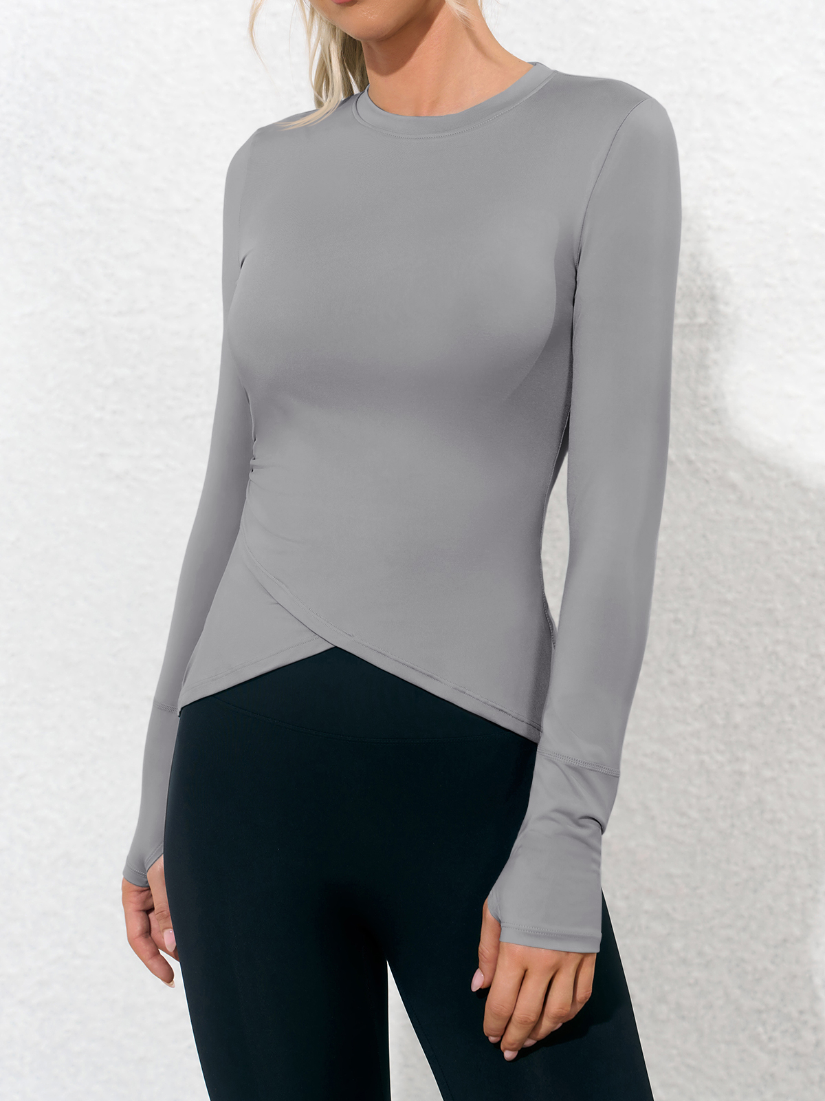 Womens Long Sleeve Workout Tops