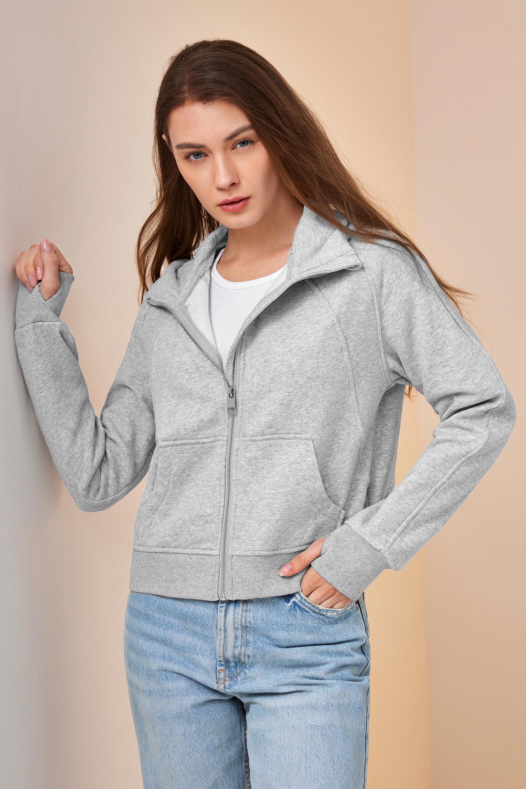 Womens Zip Up Sweatshirts
