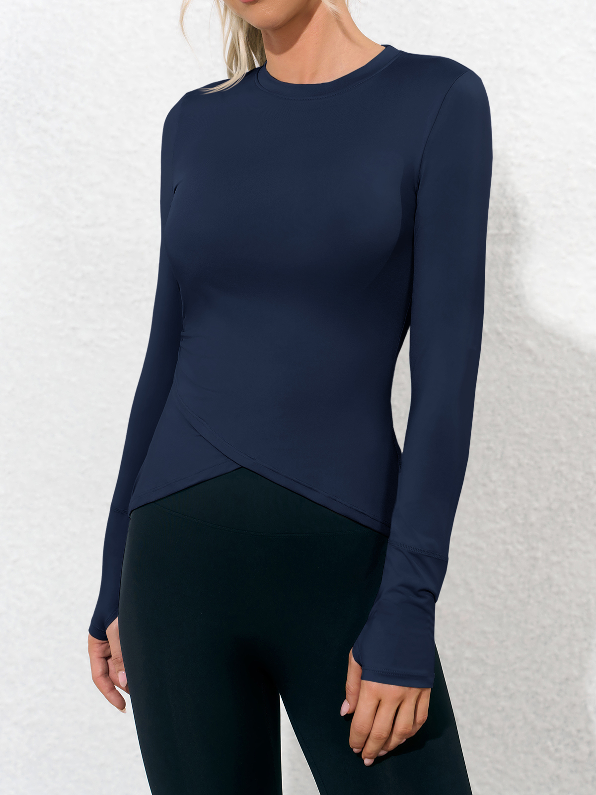 Womens Long Sleeve Workout Tops