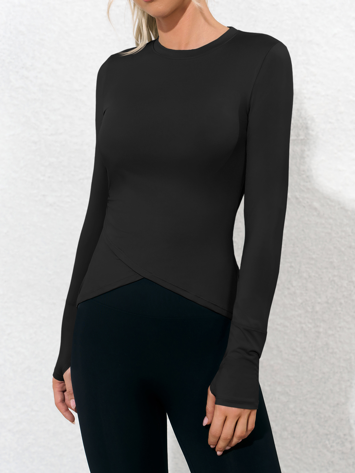 Womens Long Sleeve Workout Tops