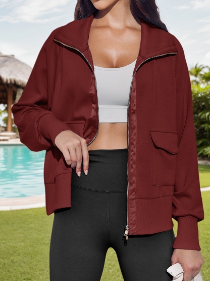 Womens Zip Up Lightweight Jackets