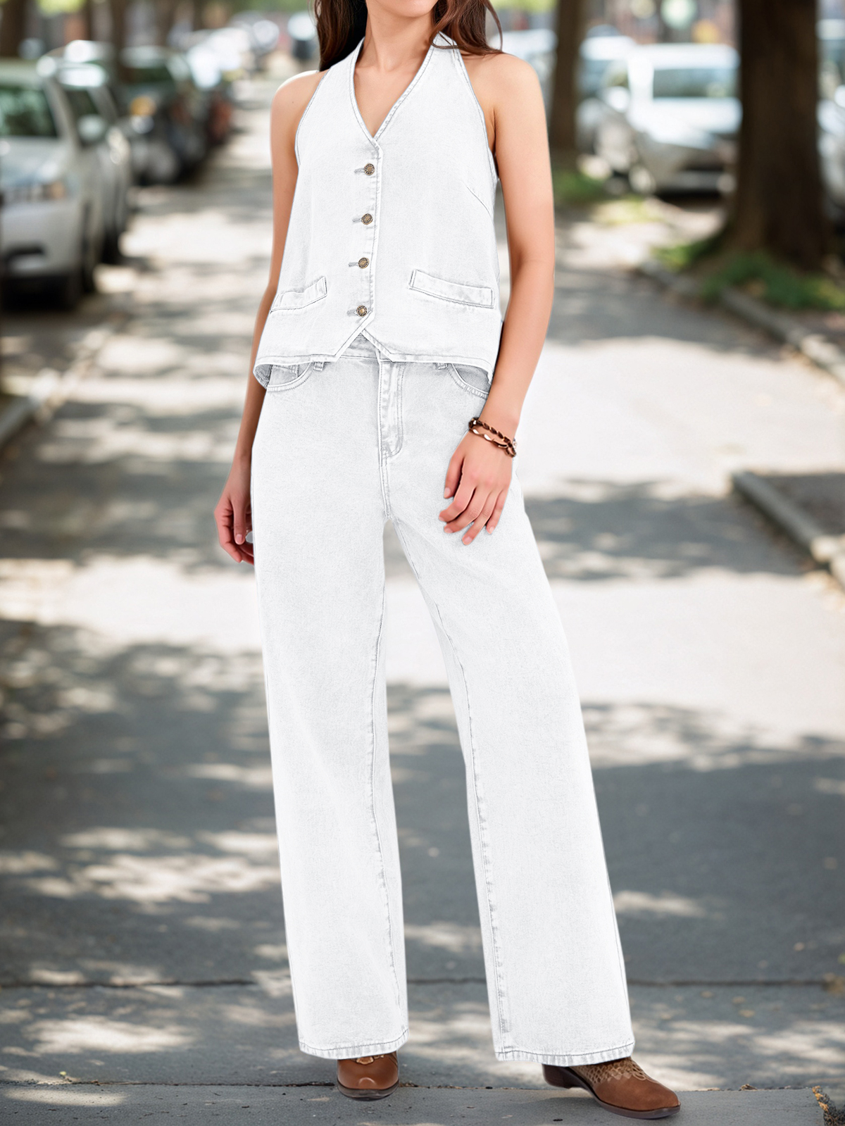 Two Piece Denim Sets