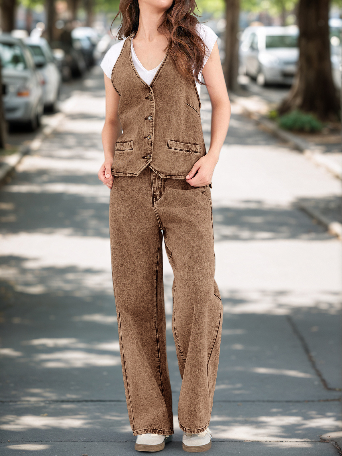 Two Piece Denim Sets