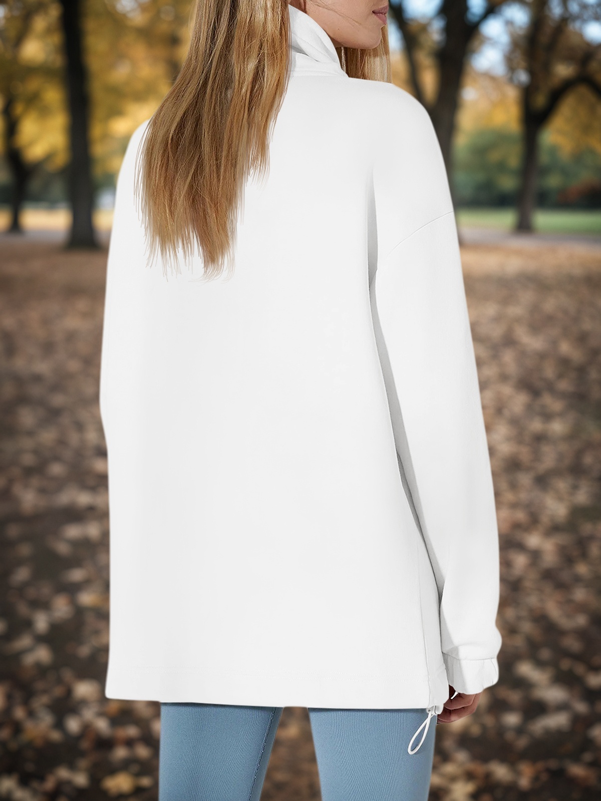 Oversized Turtle Neck Sweatshirts