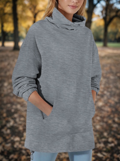 Oversized Turtle Neck Sweatshirts