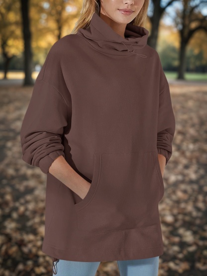 Oversized Turtle Neck Sweatshirts