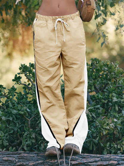 Baggy Wide Leg Track Pants