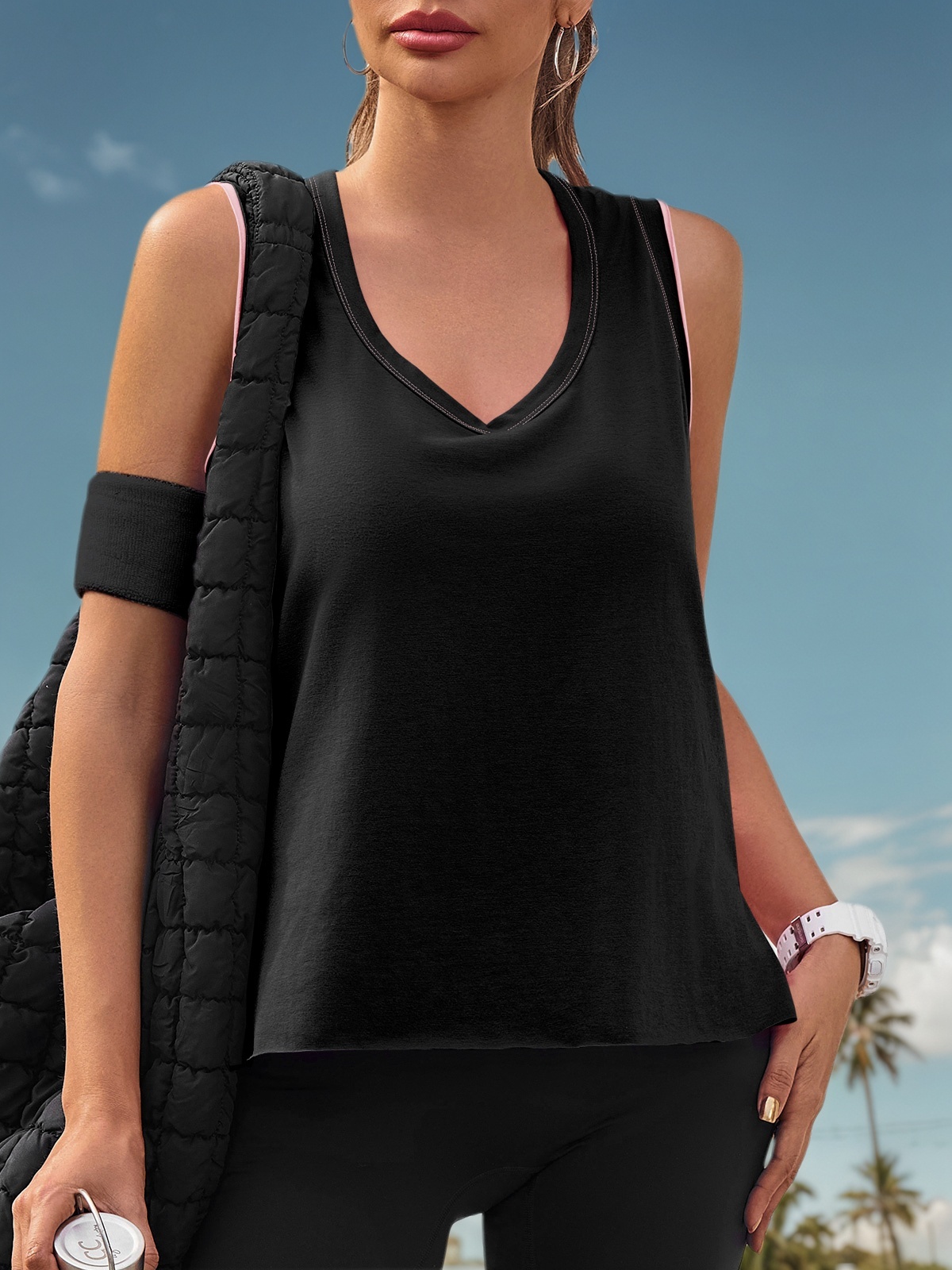 Loose Fit Workout Tank Tops