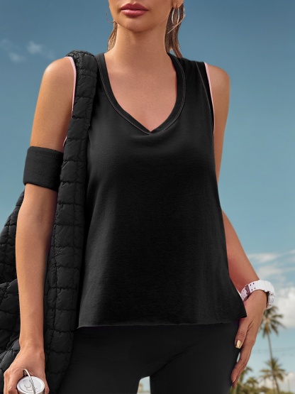 Loose Fit Workout Tank Tops