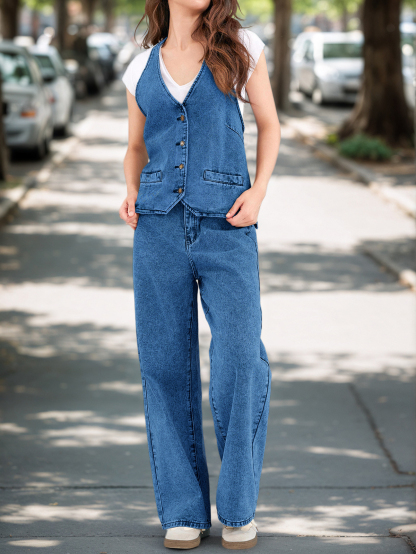 Two Piece Denim Sets