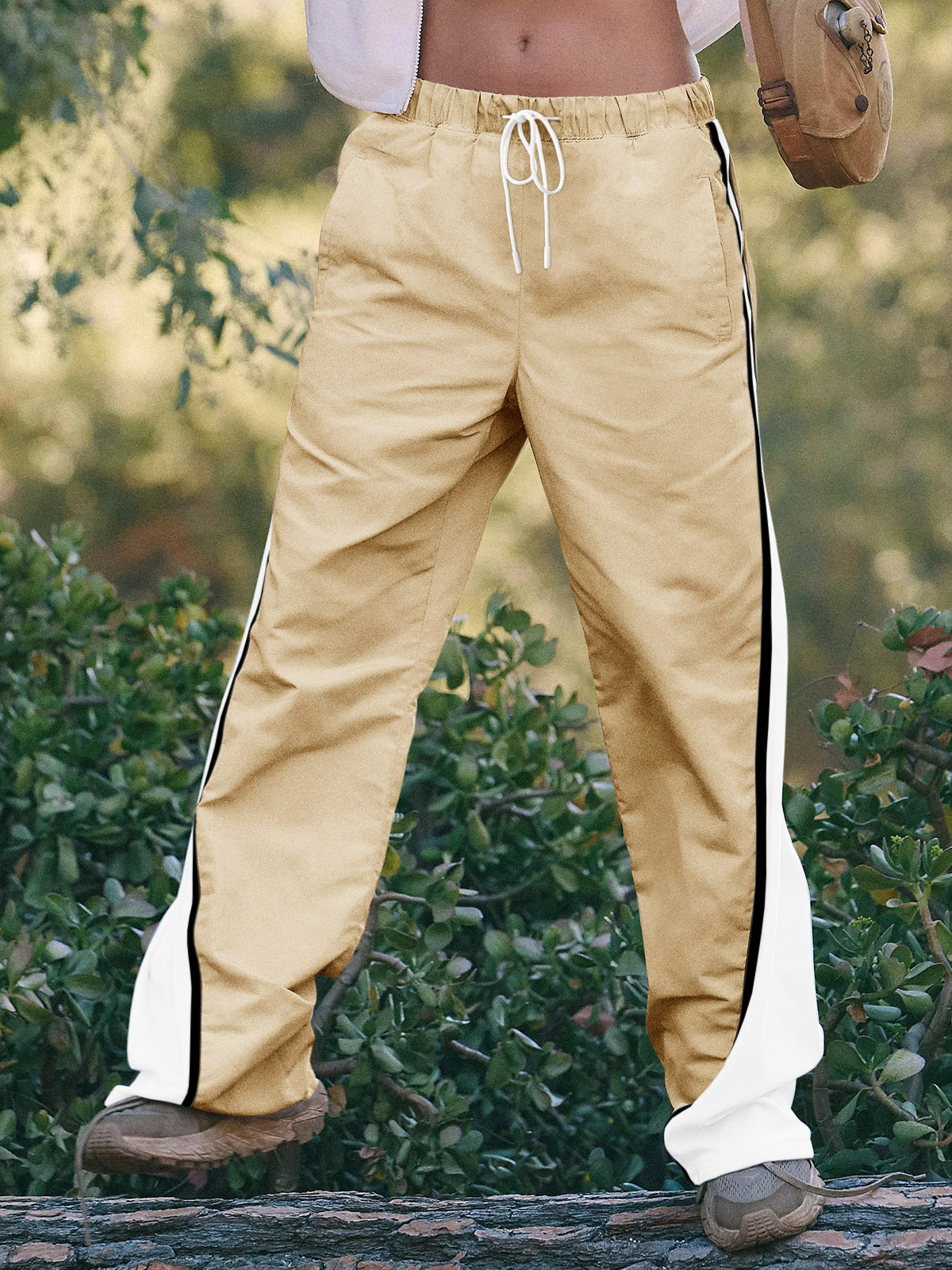 Baggy Wide Leg Track Pants