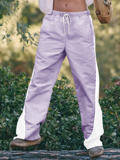 Baggy Wide Leg Track Pants