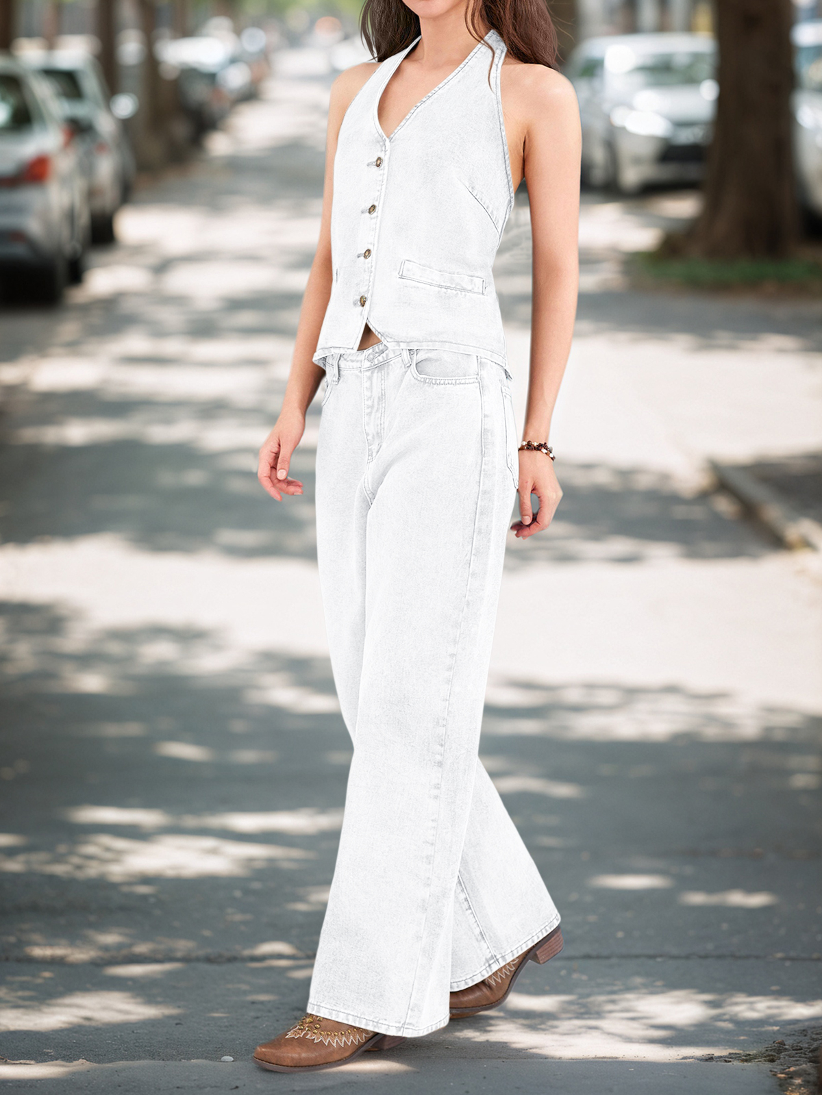 Two Piece Denim Sets