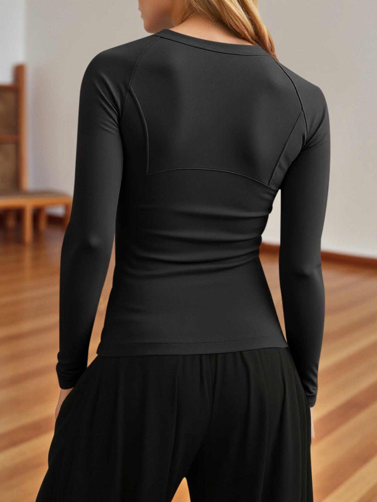 Long Sleeve Workout Compression Tops