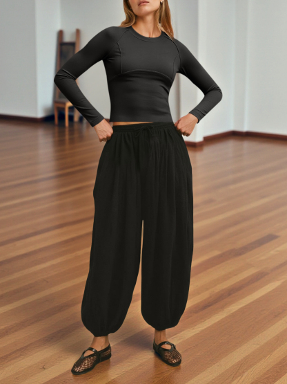 Long Sleeve Workout Compression Tops