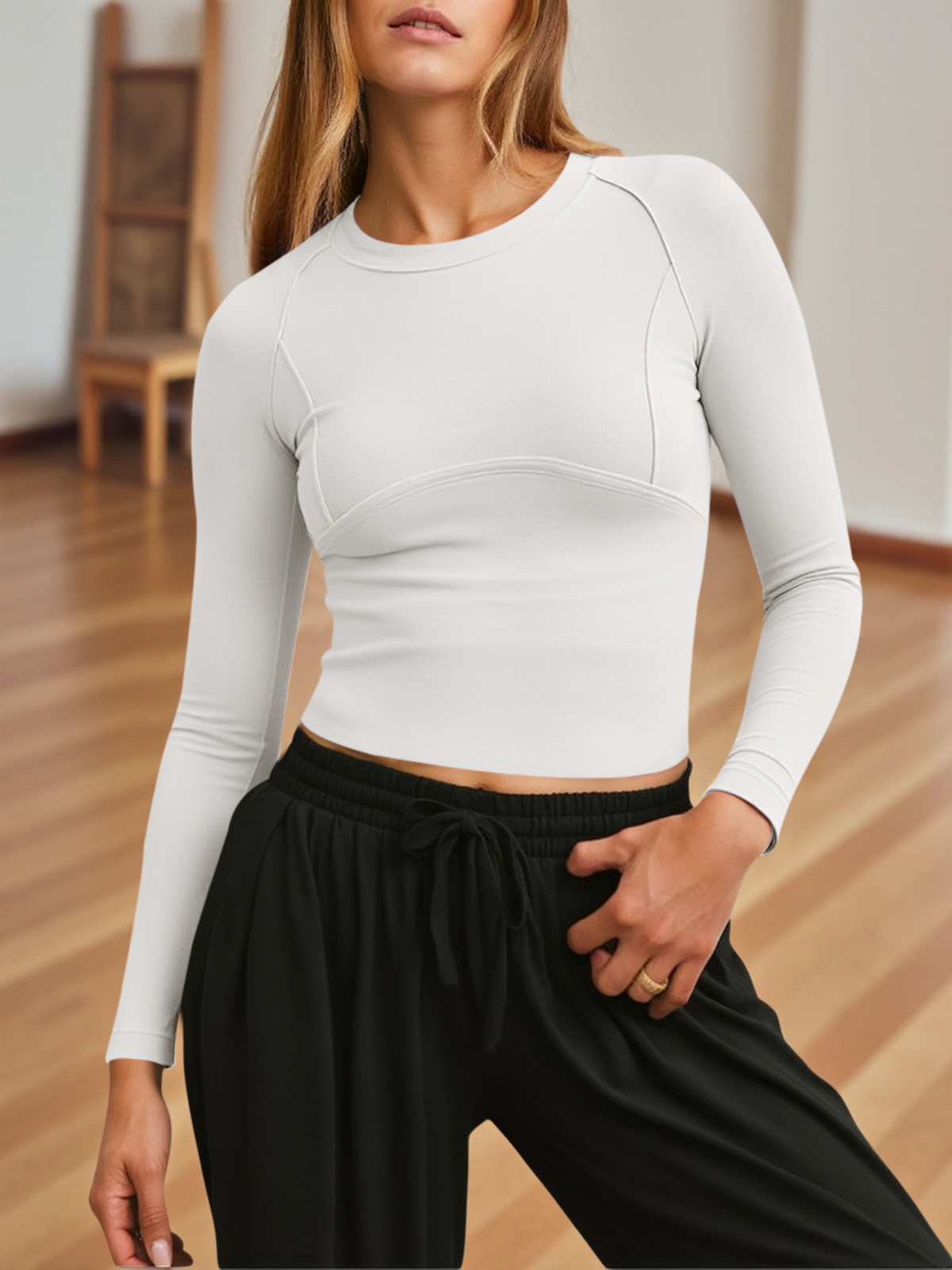 Long Sleeve Workout Compression Tops