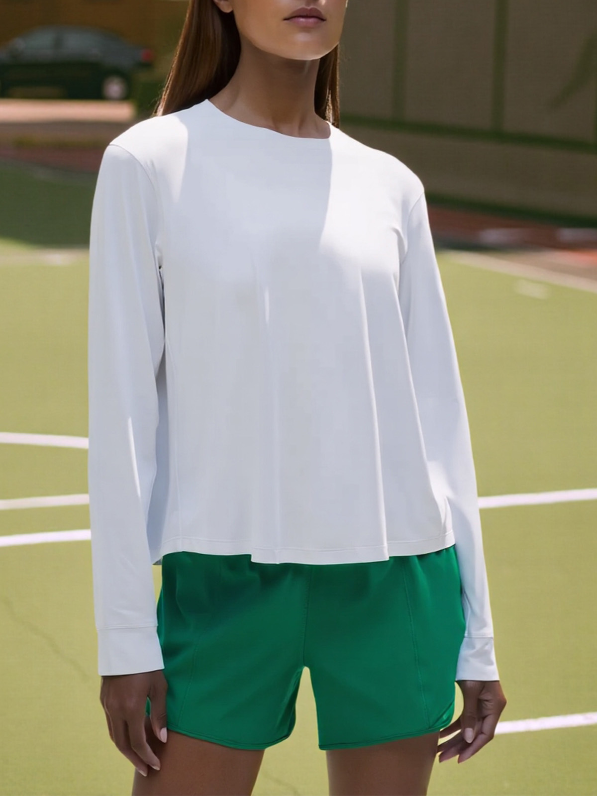 Split Back Lightweight Loose Running Gym T Shirts