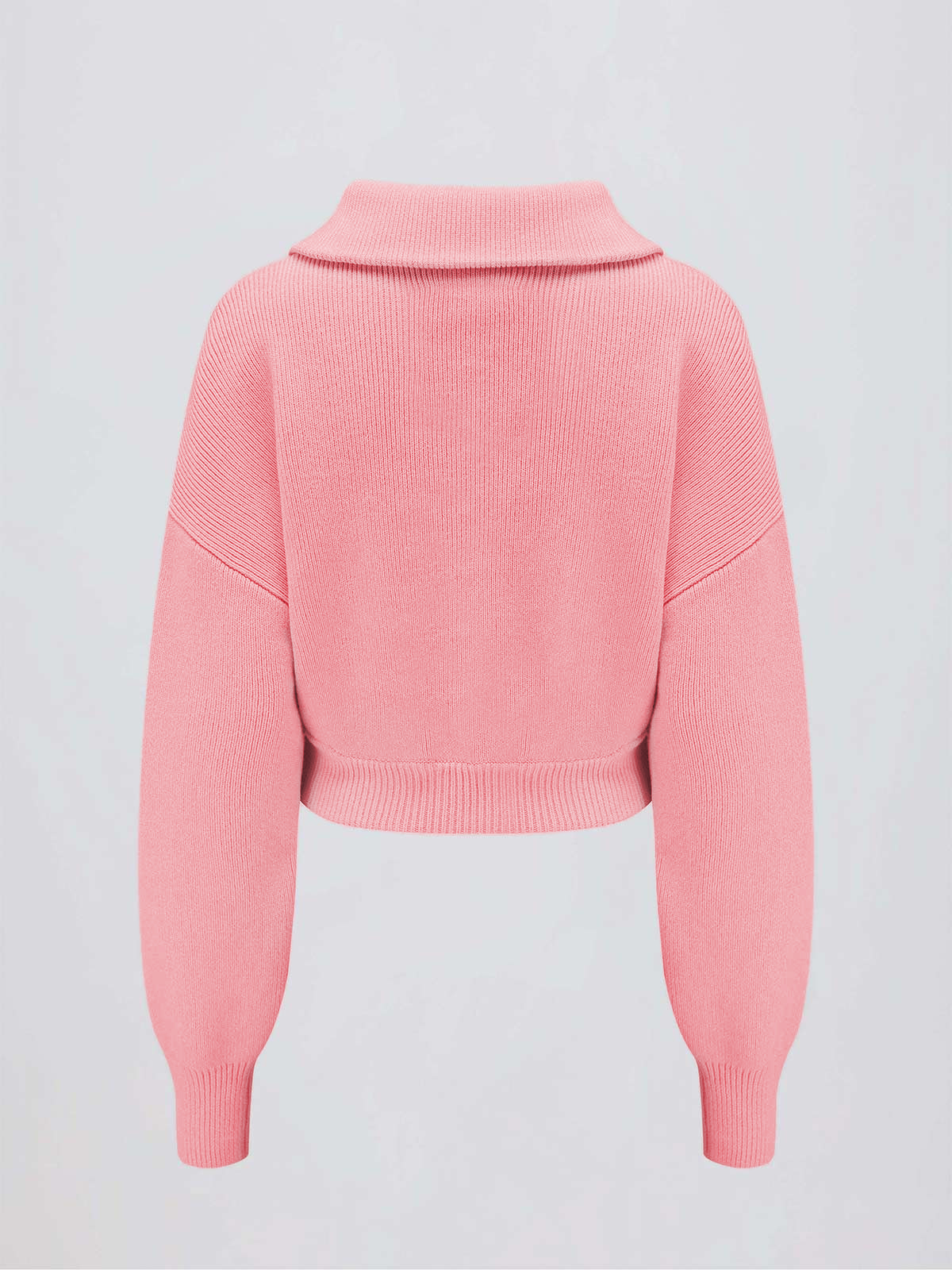 Collared Long Sleeve Zip Up Sweatshirts Jackets