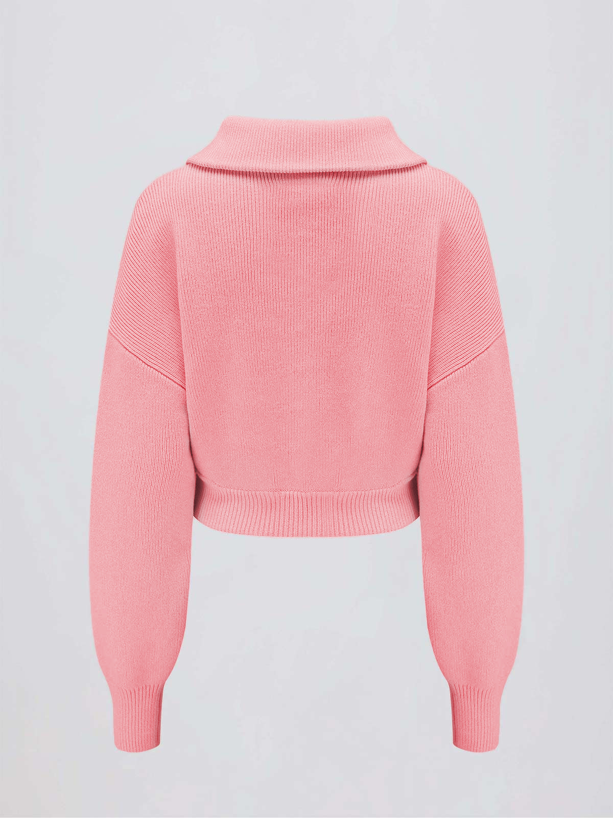 Collared Long Sleeve Zip Up Sweatshirts Jackets