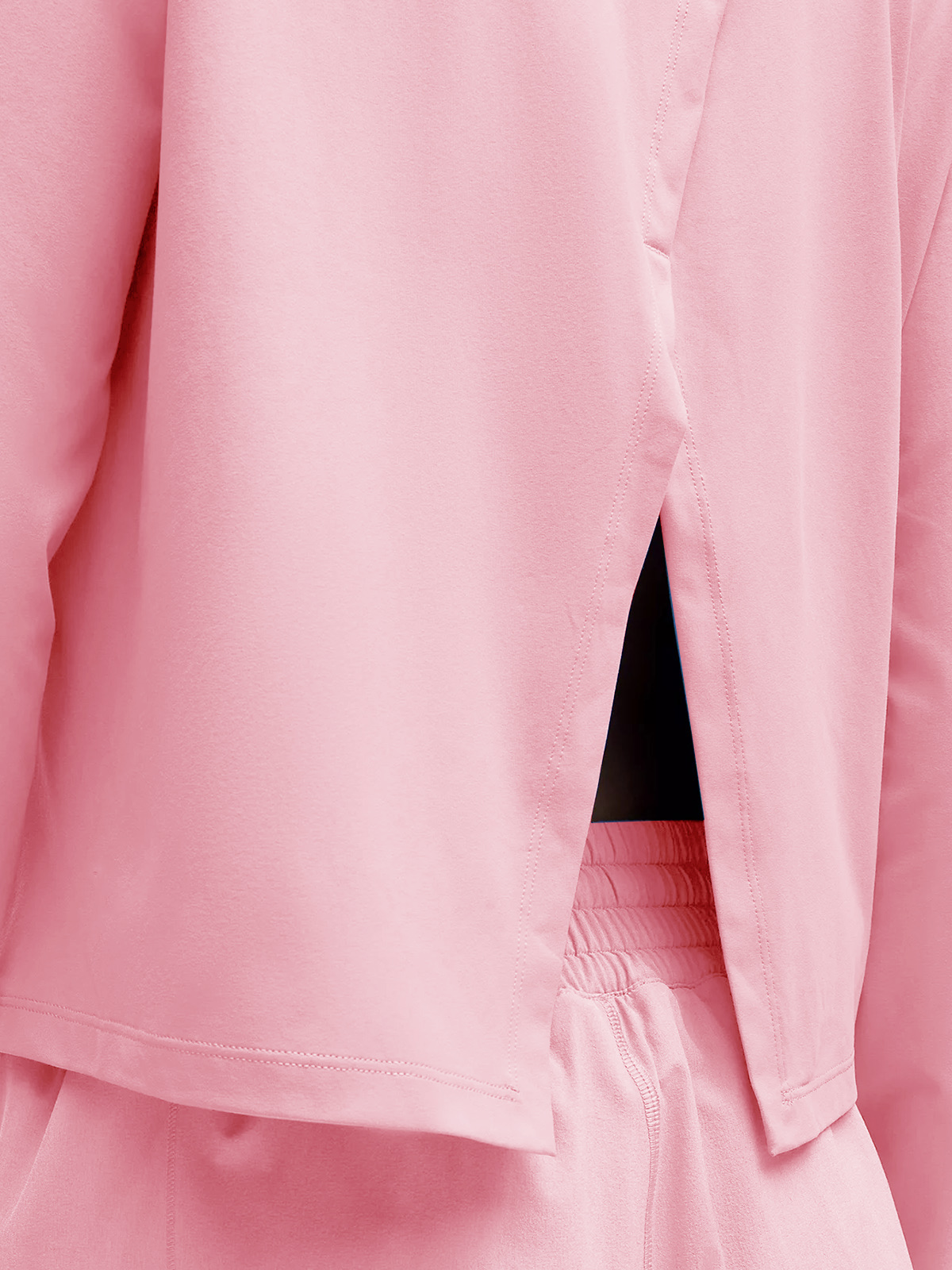 Split Back Lightweight Loose Running Gym T Shirts