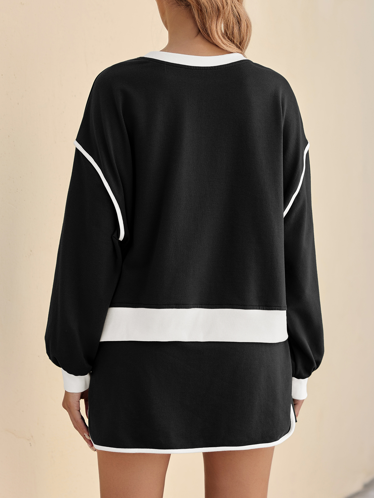 High Waisted Running Skort Skirts Shorts Sets 2 Piece Set