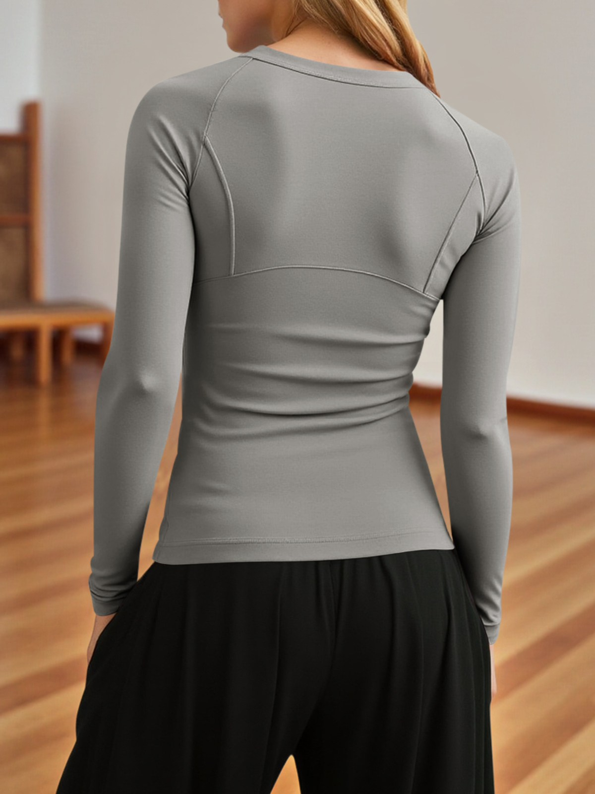 Long Sleeve Workout Compression Tops