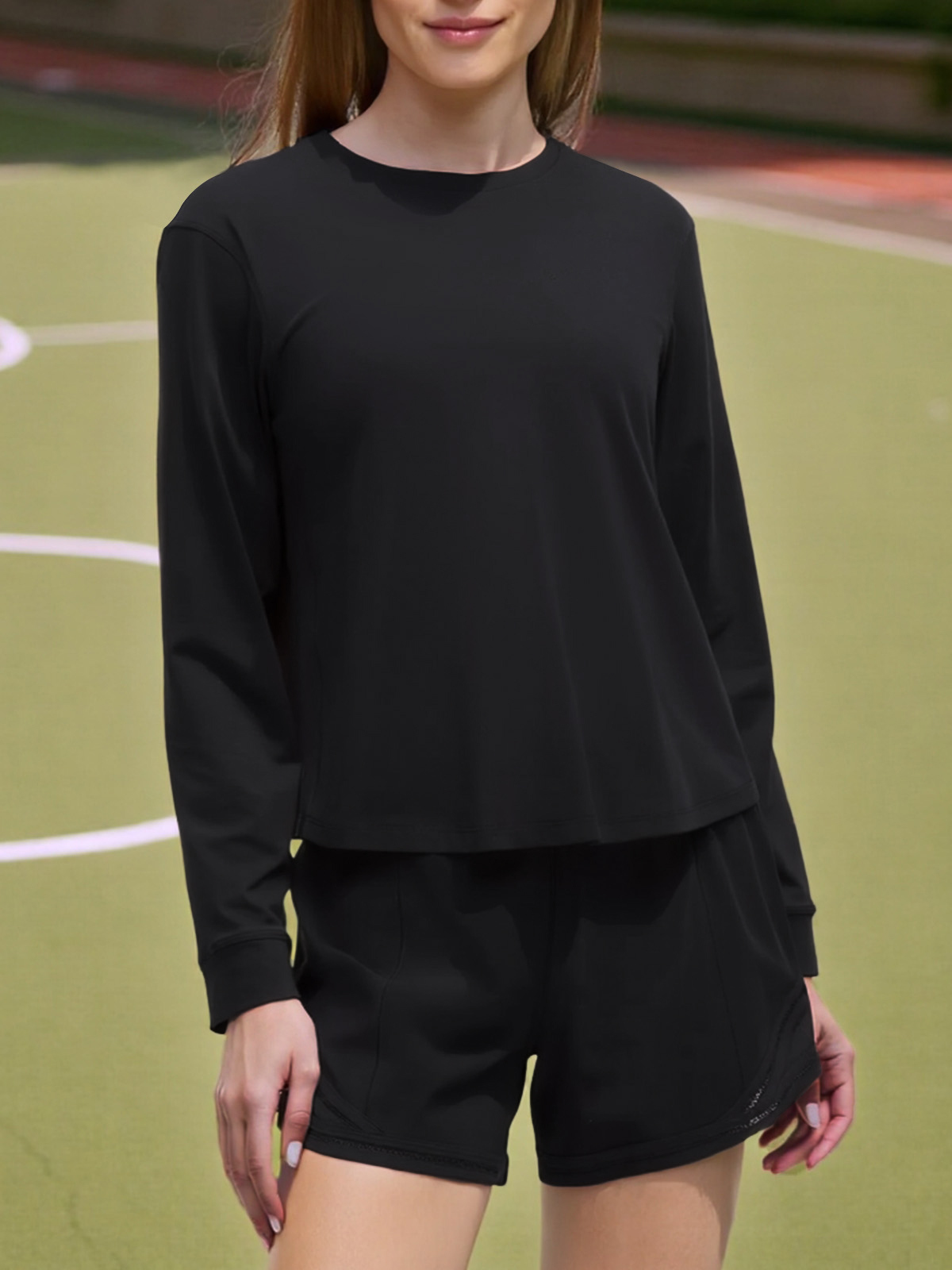 Split Back Lightweight Loose Running Gym T Shirts