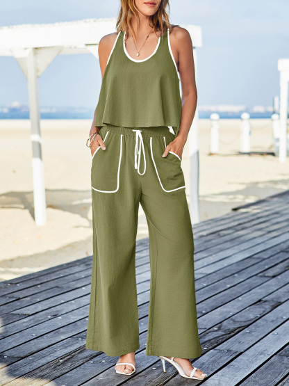 Summer 2 Piece Sets Beach Outfits