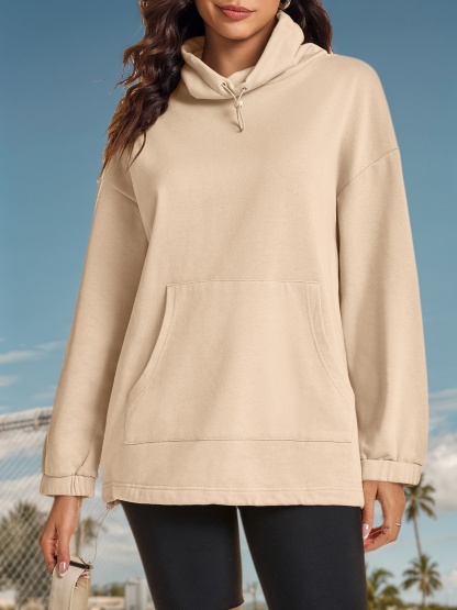 Oversized Turtle Neck Sweatshirts