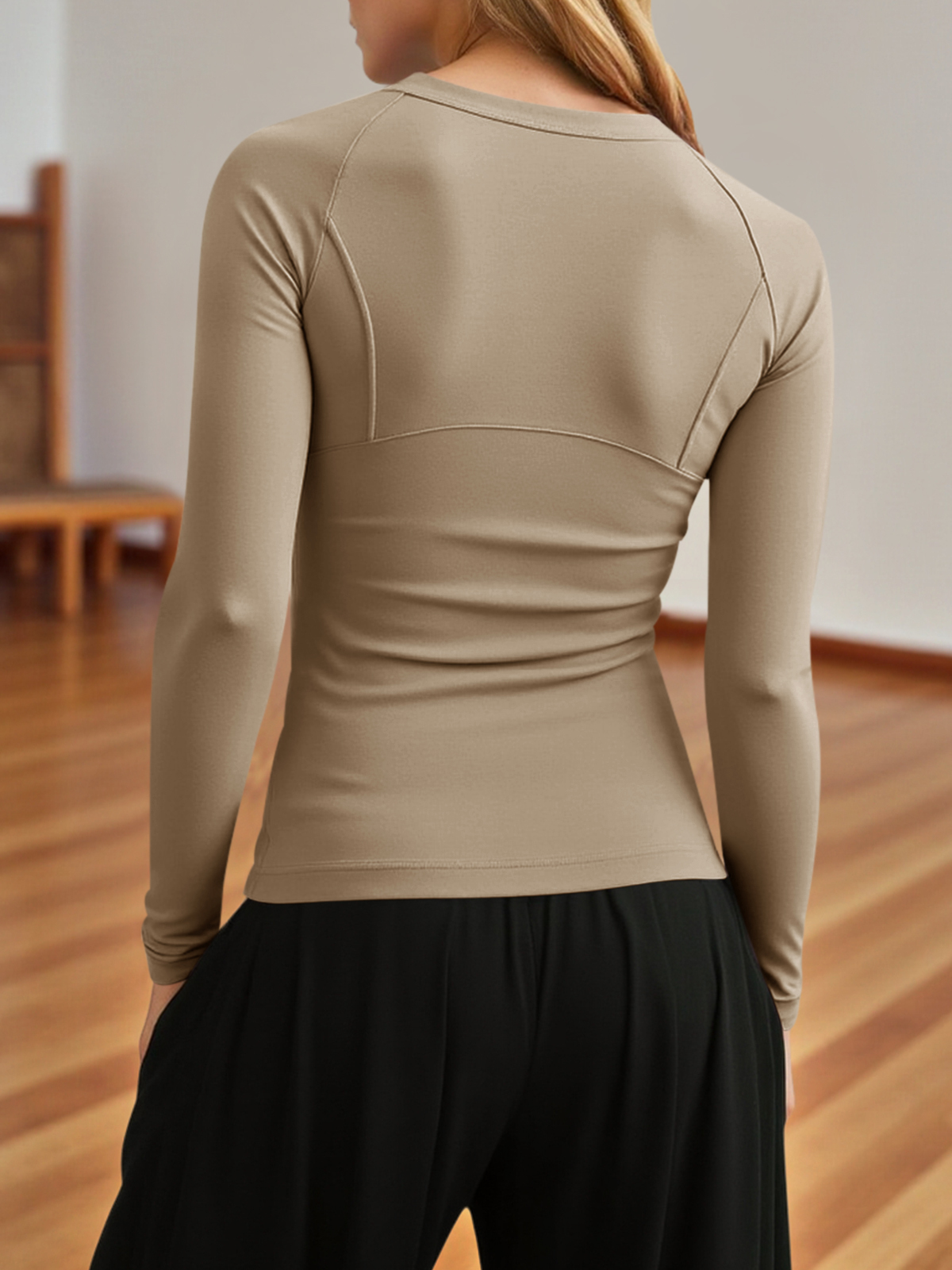 Long Sleeve Workout Compression Tops