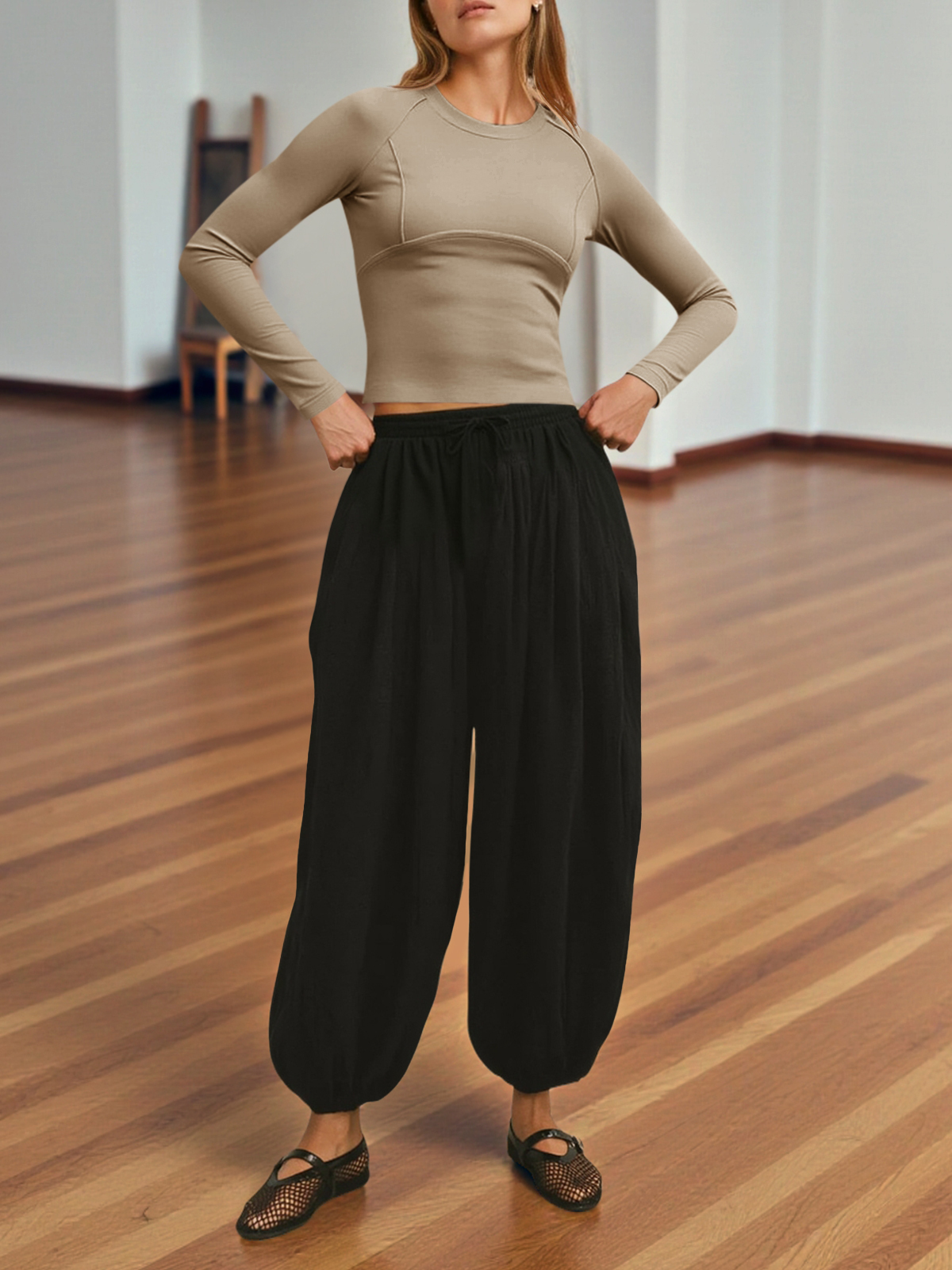 Long Sleeve Workout Compression Tops