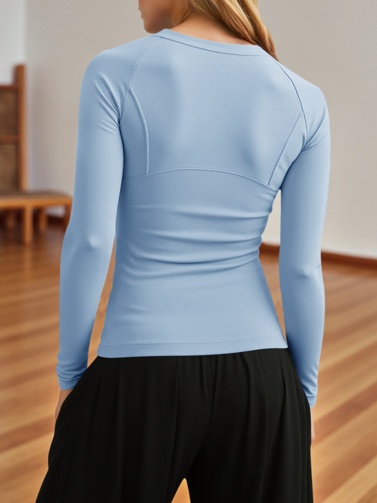 Long Sleeve Workout Compression Tops